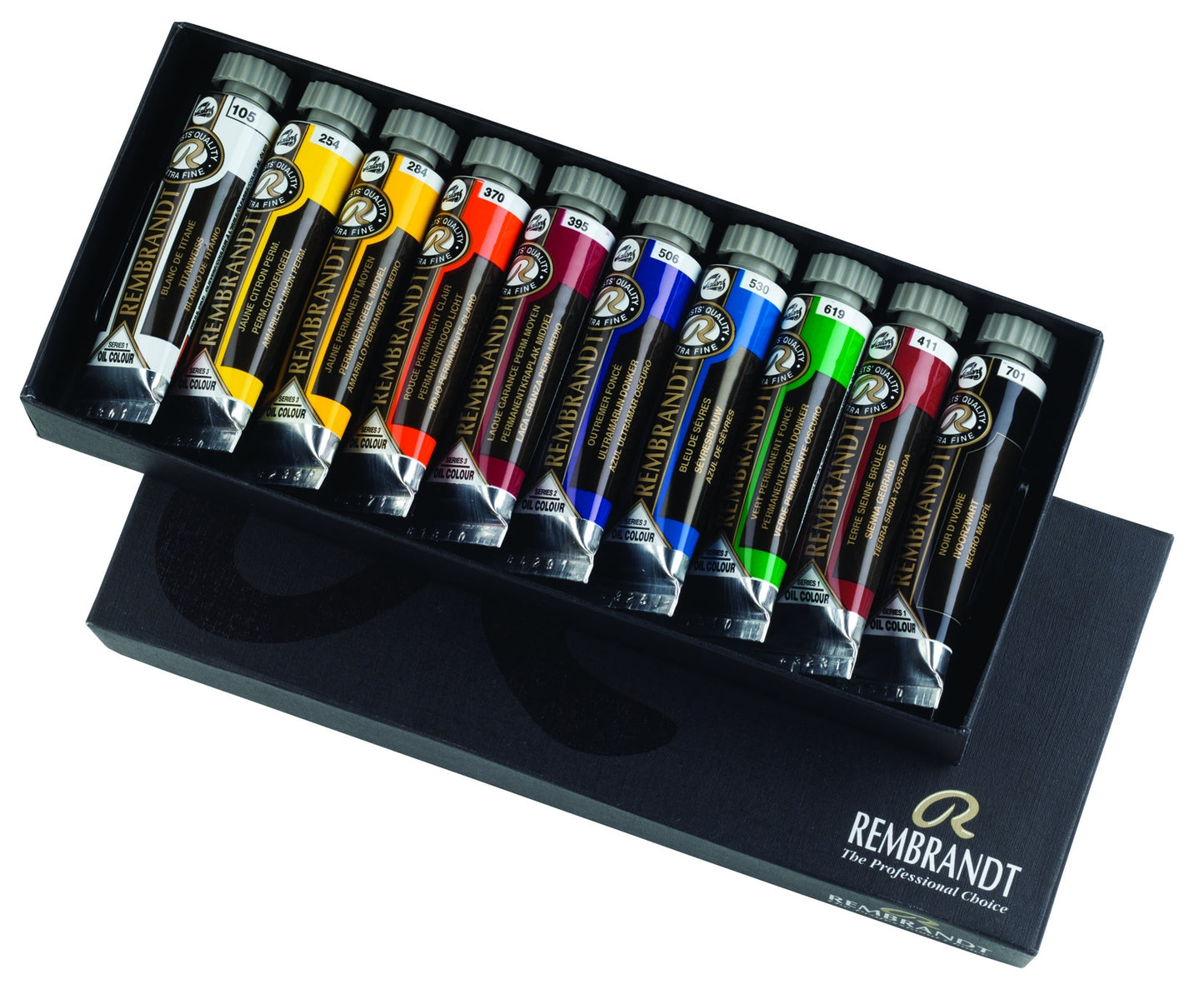 Rembrandt olieverf set 10 tubes 15 ml