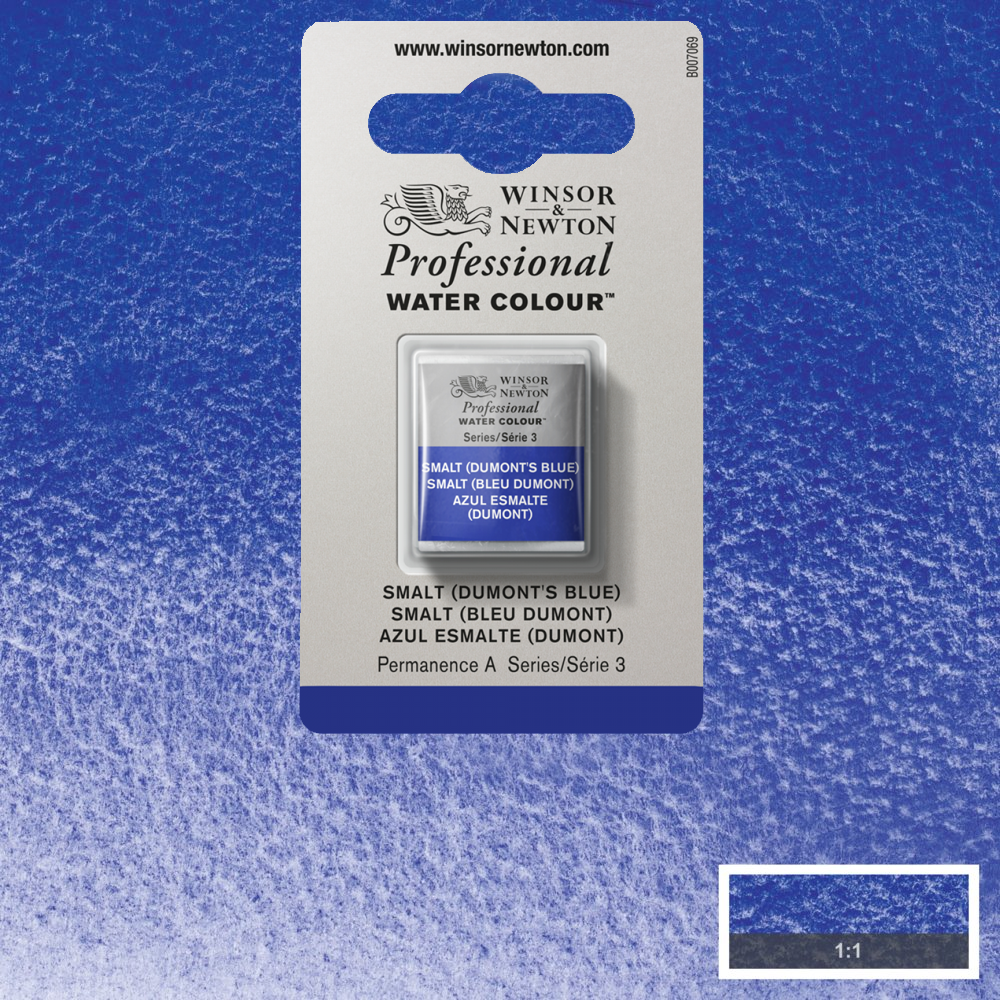 SMALT Dumont's Blue napje 710 S3 Artist's Aquarel Winsor & Newton