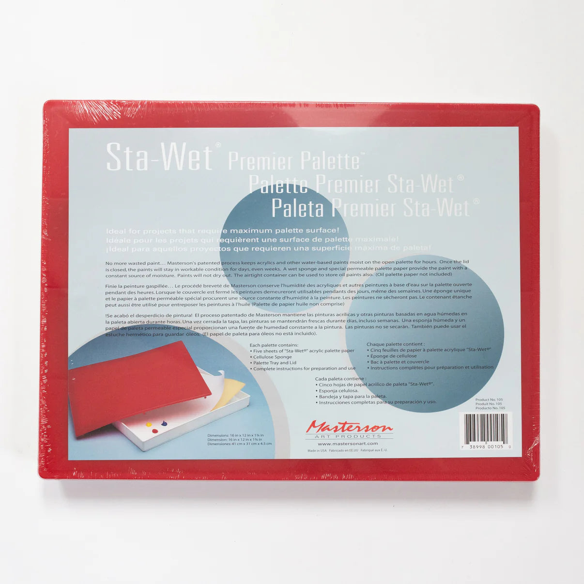 Sta-wet premierpalet Masterson