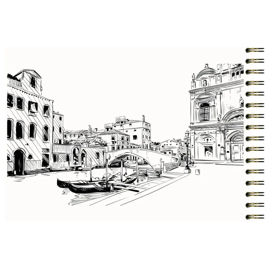 A4 180g Spiraalgebonden Tekenblok 30 vel Clairefontaine