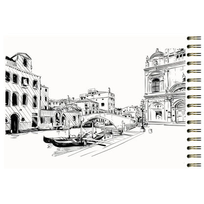 A4 180g Spiraalgebonden Tekenblok 30 vel Clairefontaine