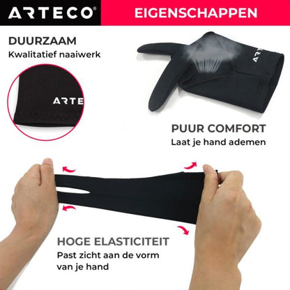 ARTECO Tekenhandschoen Maat L