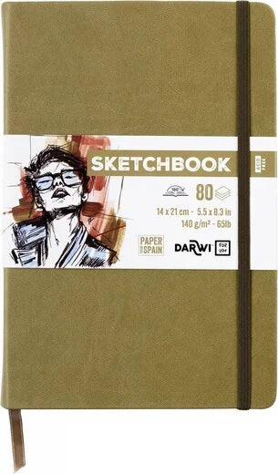 Dummie Darwi Groen A5 (15x21 cm) wit papier 80 vellen 140 gram
