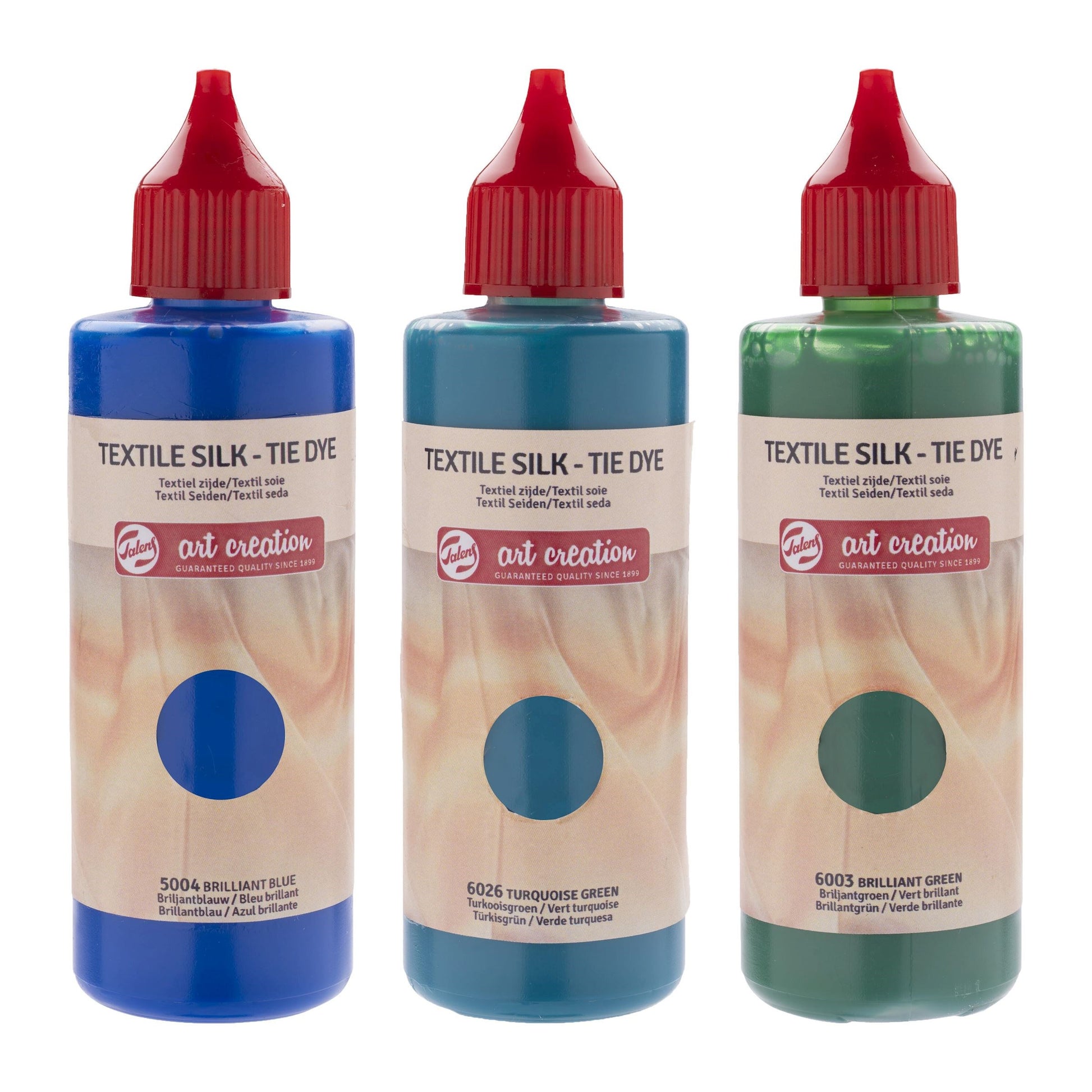 Tie Dye Set 3x 85 ml Blauw Groen