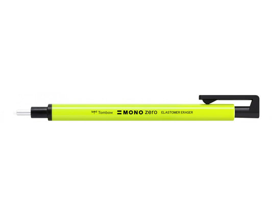 Mono Zero rond Gum Potlood Fluor geel (doorsnee 2,3 mm) Potlood Tombow