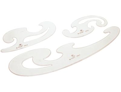 Aristo burmesterset - set 3-delig - Transparant