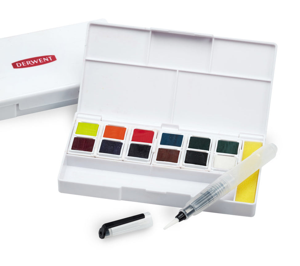 Derwent Inktense paint pan travel set #2