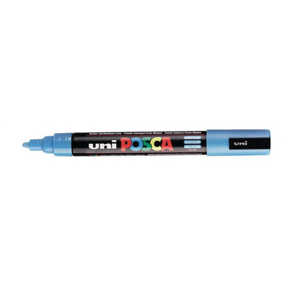 Posca verf stift PC5M Licht Blauw