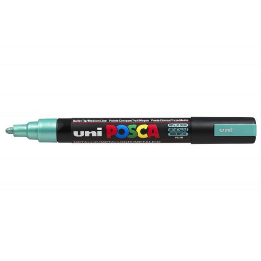 Posca verf stift PC5M  Groen Metaal