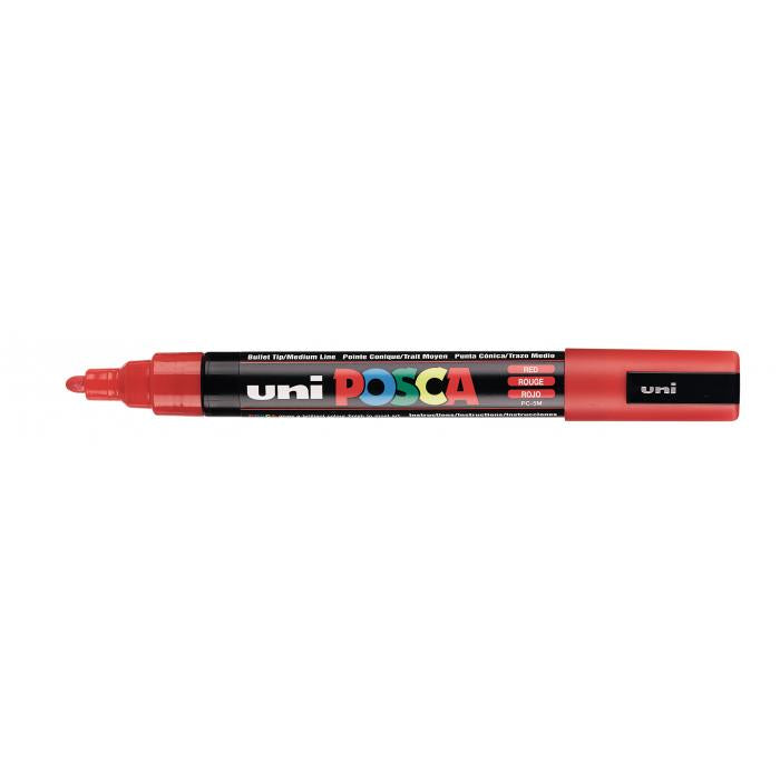 Posca verf stift PC5M Rood