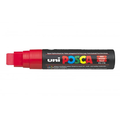 Posca verf stift PC17K Rood