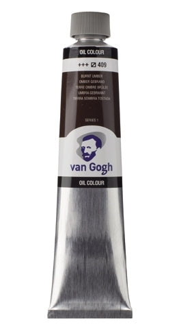 Omber Gebrand 409 Olieverf 200 ml. S1 Van Gogh