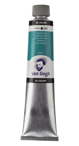 Turkoise Blauw 522 Olieverf 200 ml. S1 Van Gogh