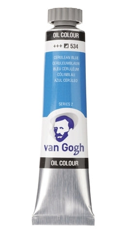 Ceruleum Blauw 534 S2  Olieverf 20 ml. Van Gogh