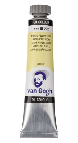 Napelsgeel Licht 222 S1  Olieverf 20 ml. Van Gogh