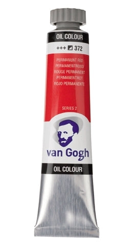 Permanent Rood 372 S2  Olieverf 20 ml. Van Gogh