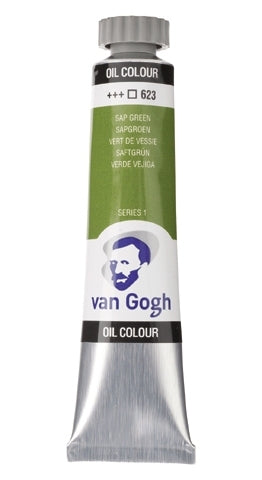 Sapgroen 623 S1  Olieverf 20 ml. Van Gogh