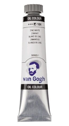 Zinkwit 104 S1  Olieverf 20 ml. Van Gogh