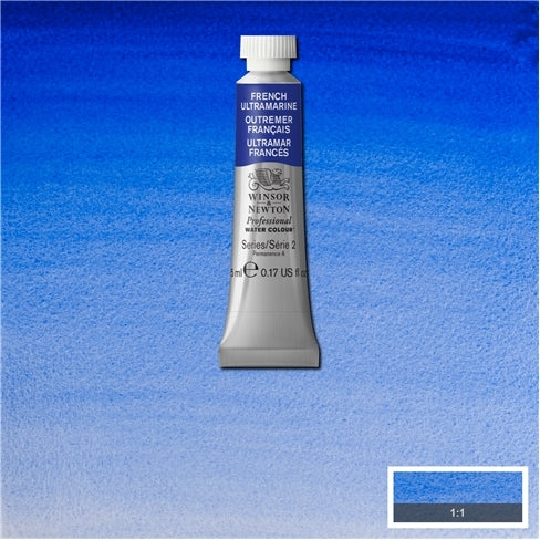 French Ultramarine 5ml  263 S2 Artist's Aquarel Winsor & Newton