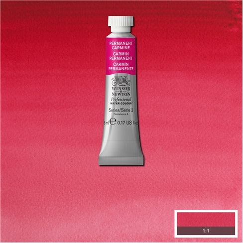 Permanent Carmine 5ml  479 S3 Artist's Aquarel Winsor & Newton