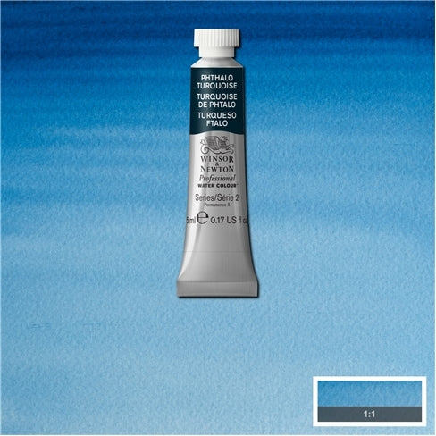 Phthalo Turquoise 5ml  526 S2 Artist's Aquarel Winsor & Newton