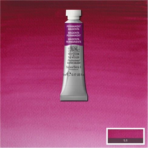 Permanent Magenta 5ml  489 S3 Artist's Aquarel Winsor & Newton