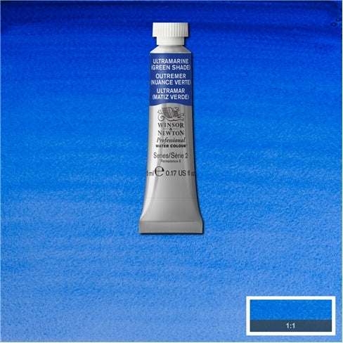 Ultramarine (green shade) 5ml  667 S2 Artist's Aquarel Winsor & Newton