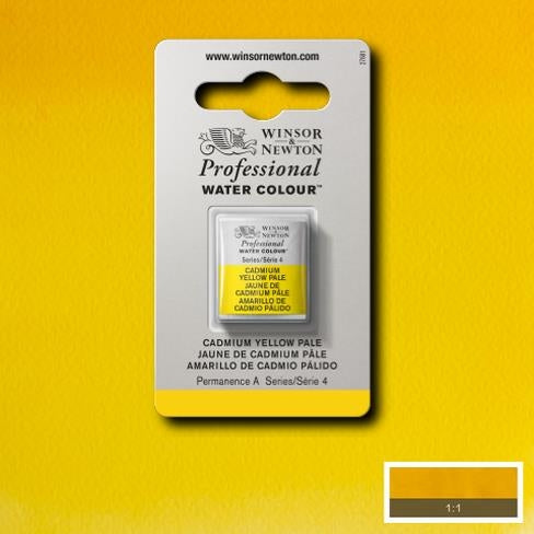 Cadmium Yellow Pale napje  118 S4 Artist's Aquarel Winsor & Newton