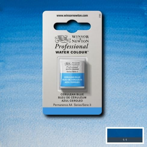 Cerulean Blue napje  137 S3 Artist's Aquarel Winsor & Newton