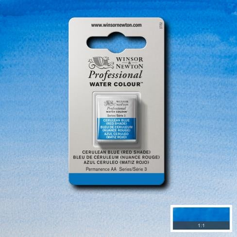 Cerulean Blue (red shade) napje  140 S3 Artist's Aquarel Winsor & Newton