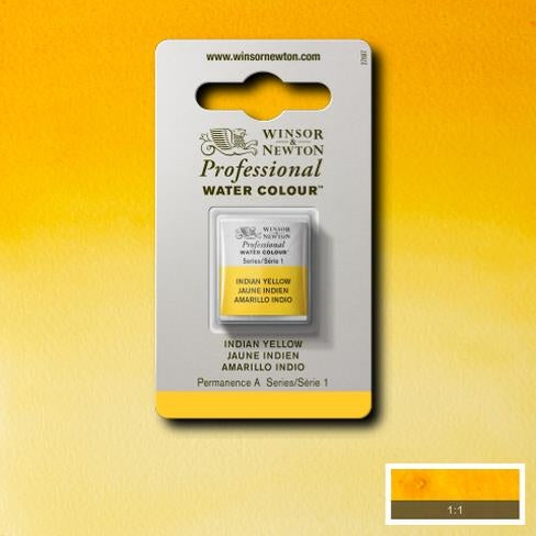 Indian Yellow napje  319 S1 Artist's Aquarel Winsor & Newton