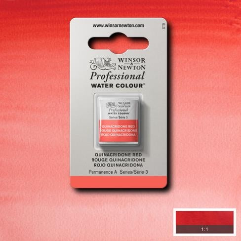 Quinacridone Red napje  548 S3 Artist's Aquarel Winsor & Newton