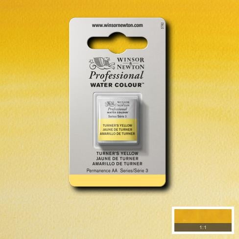 Turners Yellow napje  649 S3 Artist's Aquarel Winsor & Newton