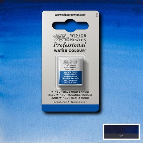 Winsor Blue (red shade) napje  709 S1 Artist's Aquarel Winsor & Newton