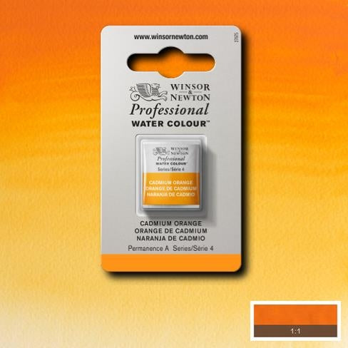 Cadmium Orange napje  089 S4 Artist's Aquarel Winsor & Newton