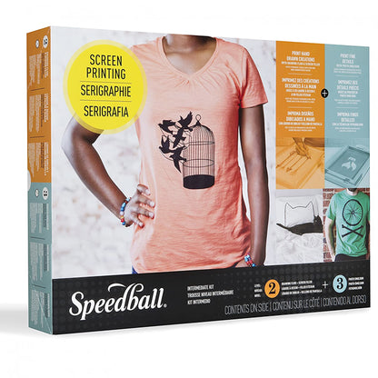 Zeefdruk starter set volledig Intermediate Speedball