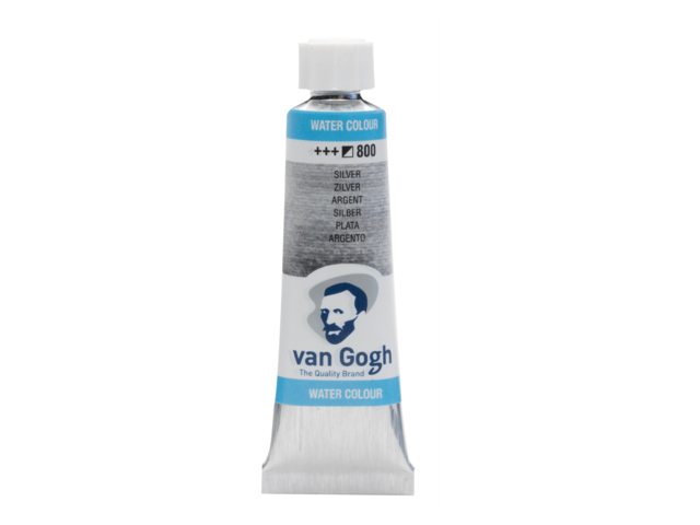 Zilver 800 tube 10 ml. Van Gogh Aquarelverf