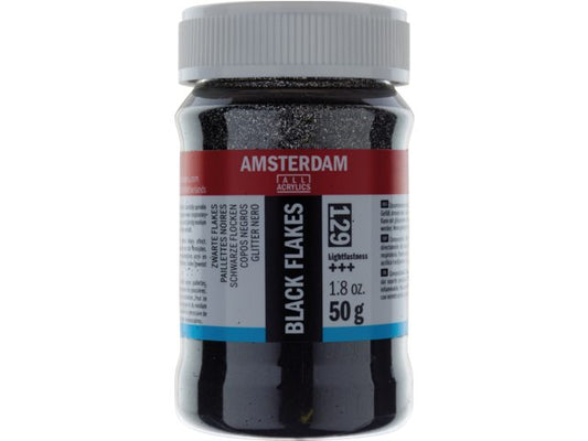 Amsterdam Zwarte flakes 129  – 50 gr